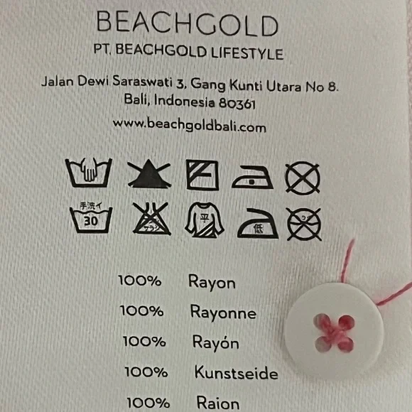 BeachGold Flowy flattering red Floral short sleeve elasticized drawstring Romper - Picture 10 of 12